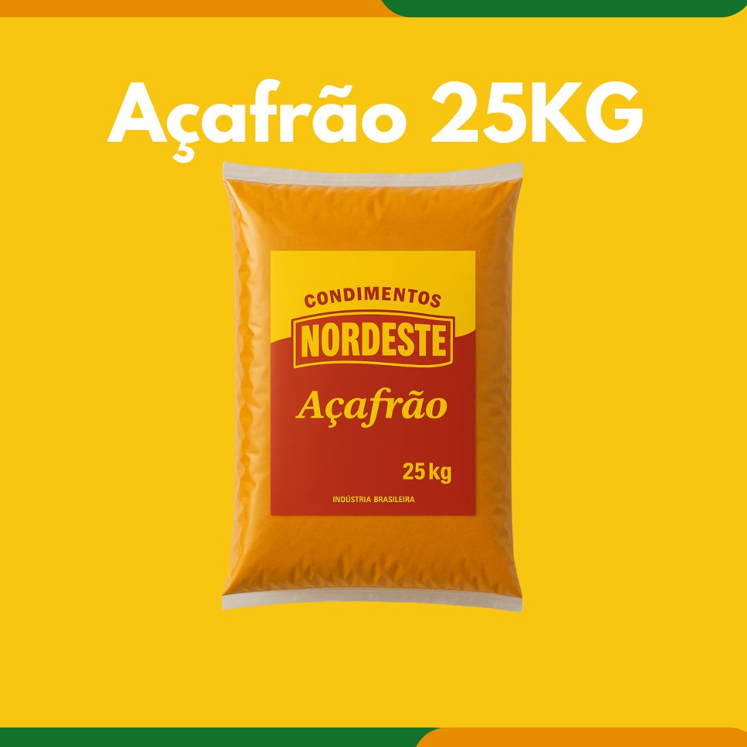 Açafrão Nordeste 25kg